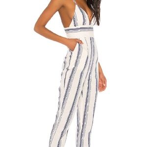 Superdown Eveline Stripe Jumpsuit